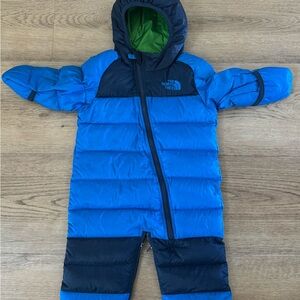 The North Face Blue Infant Snowsuit